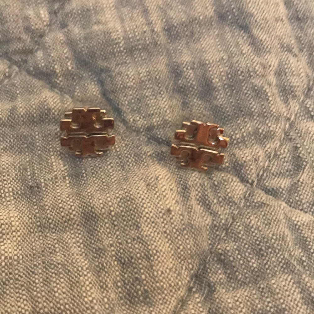 Tory Burch Logo Earrings
